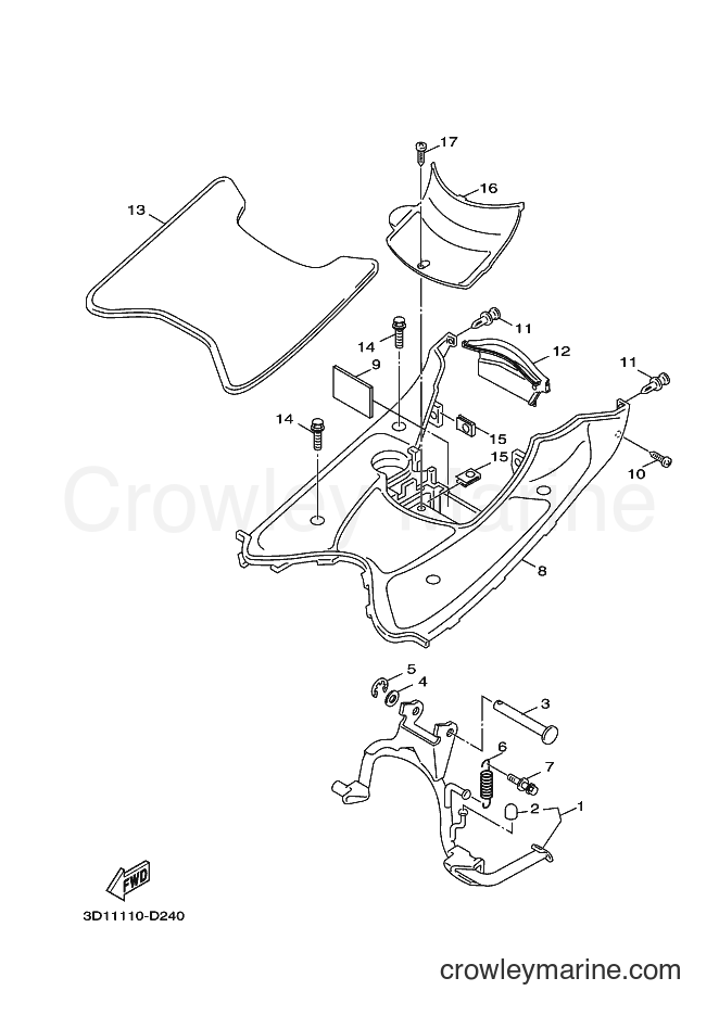 Yamaha Motors XC50 (1TSC) [010] - STAND & FOOTREST