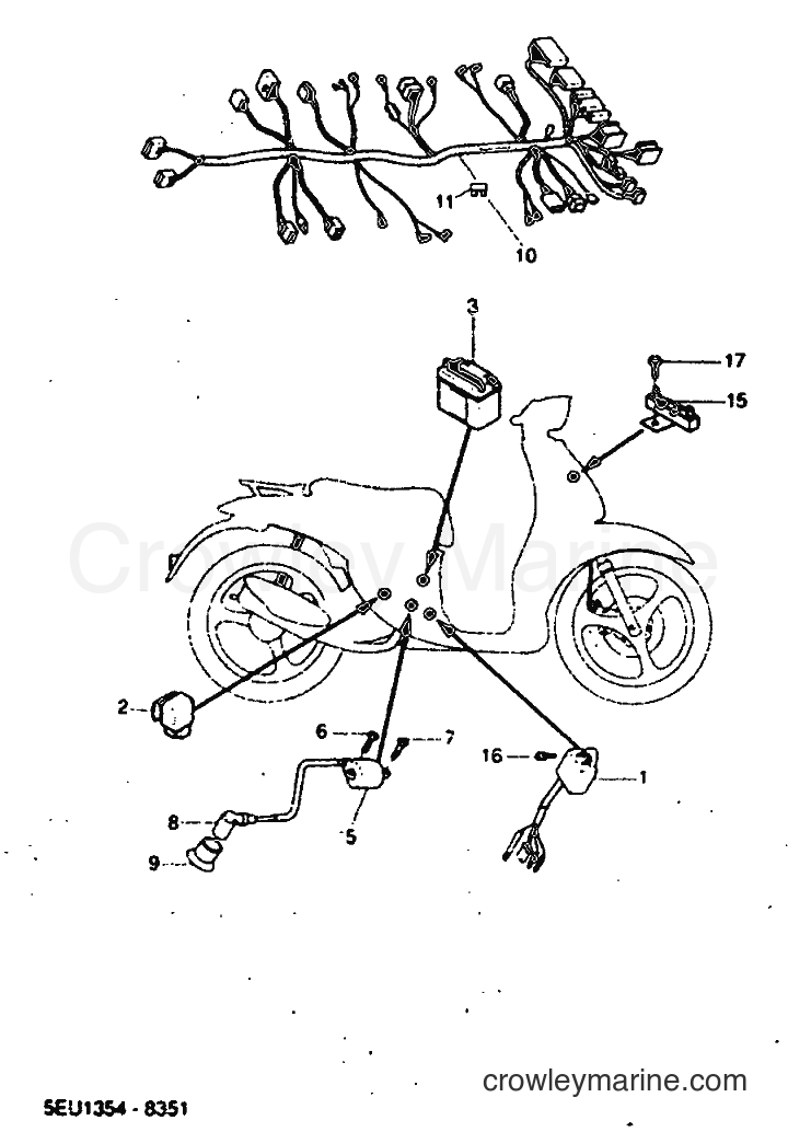 Yamaha Motors YH50 (5JB2) [030] - ELECTRICAL 2