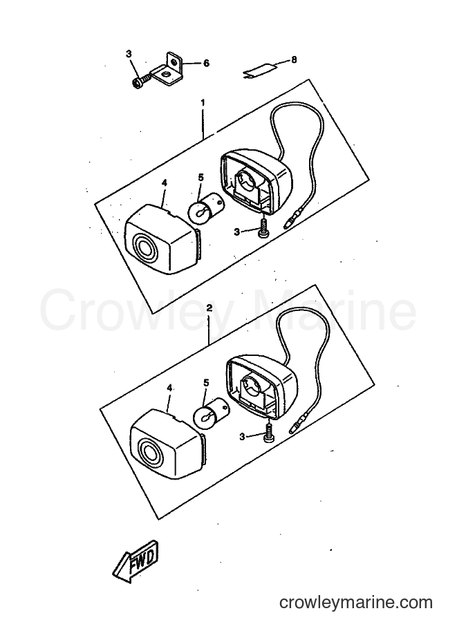 1999 Scooter CW50 - CW50 (4VVR) [010] - FLASHER LIGHT