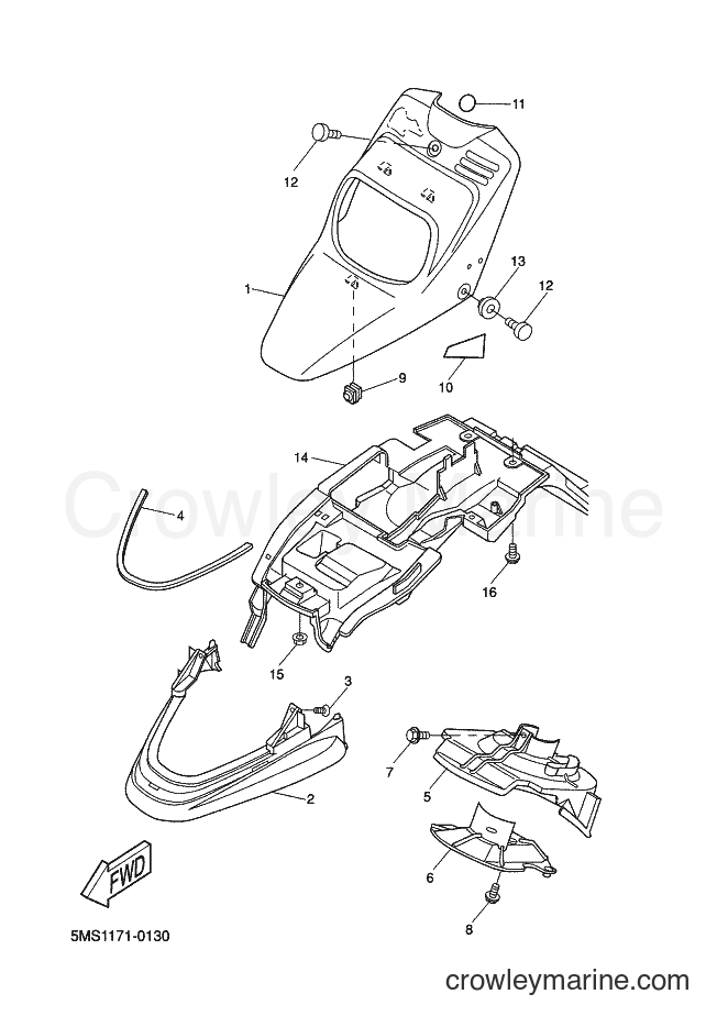 Yamaha Motors CW50 (5MS2) [010] - FENDER