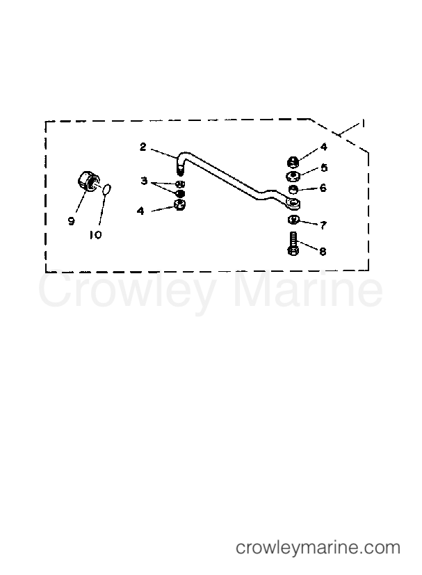 Yamaha Motors P50TLRQ - STEERING GUIDE ATTACHMENT