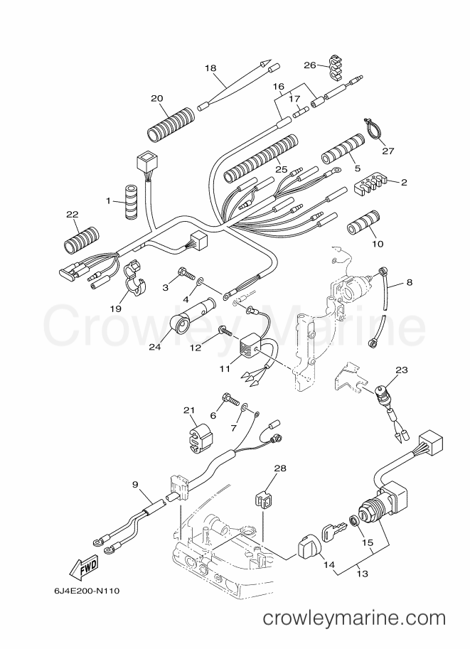 Yamaha Motors E40JMH (6J4E) [140] - ELECTRICAL 2