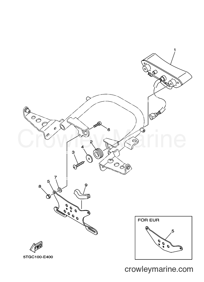 Yamaha Motors YFZ450 (5D39) [010] - TAILLIGHT 2