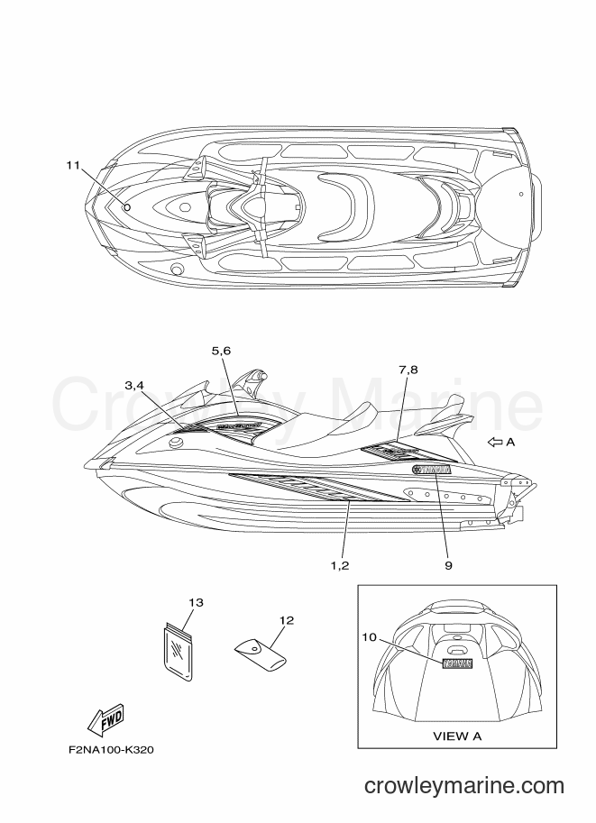 Yamaha Motors VX1100B (F2ND) [010] - GRAPHICS