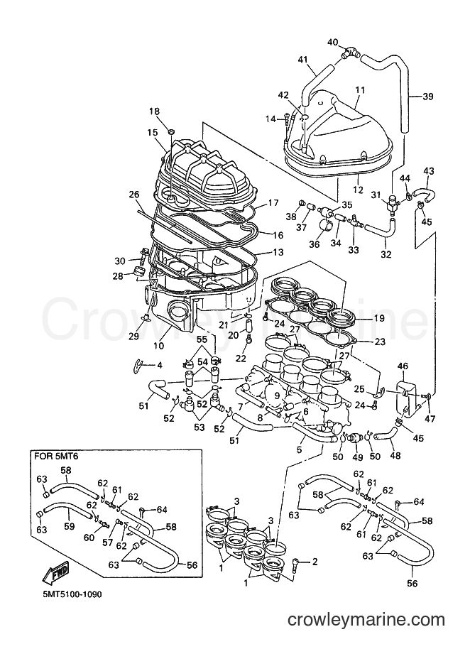 Yamaha Motors YZF-R6 (5MT7) [010] - INTAKE