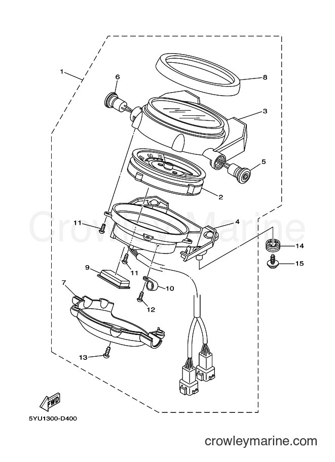 2007 Street Bike MT01 - MT01 (5YU8) [010] - METER