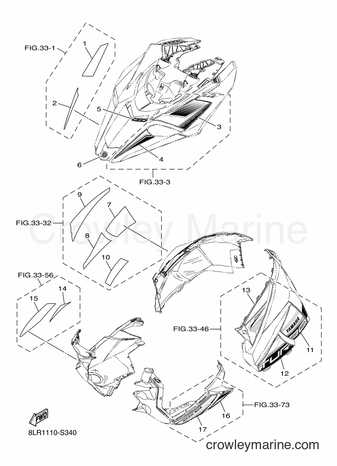 Yamaha Motors SRS10RL (8LR1) [010] - EMBLEM