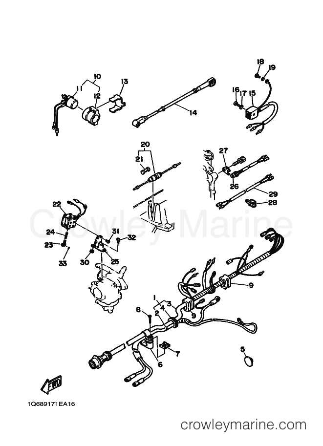 Yamaha Motors 30A (689) [030] - ELECTRICAL 2