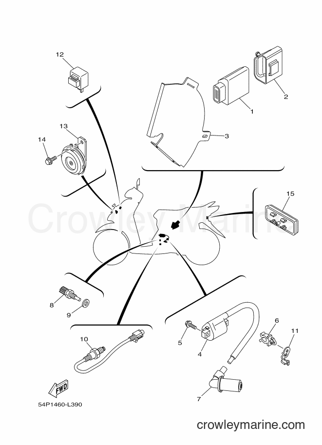 Yamaha Motors AL115F (54P1) [010] - ELECTRICAL 2
