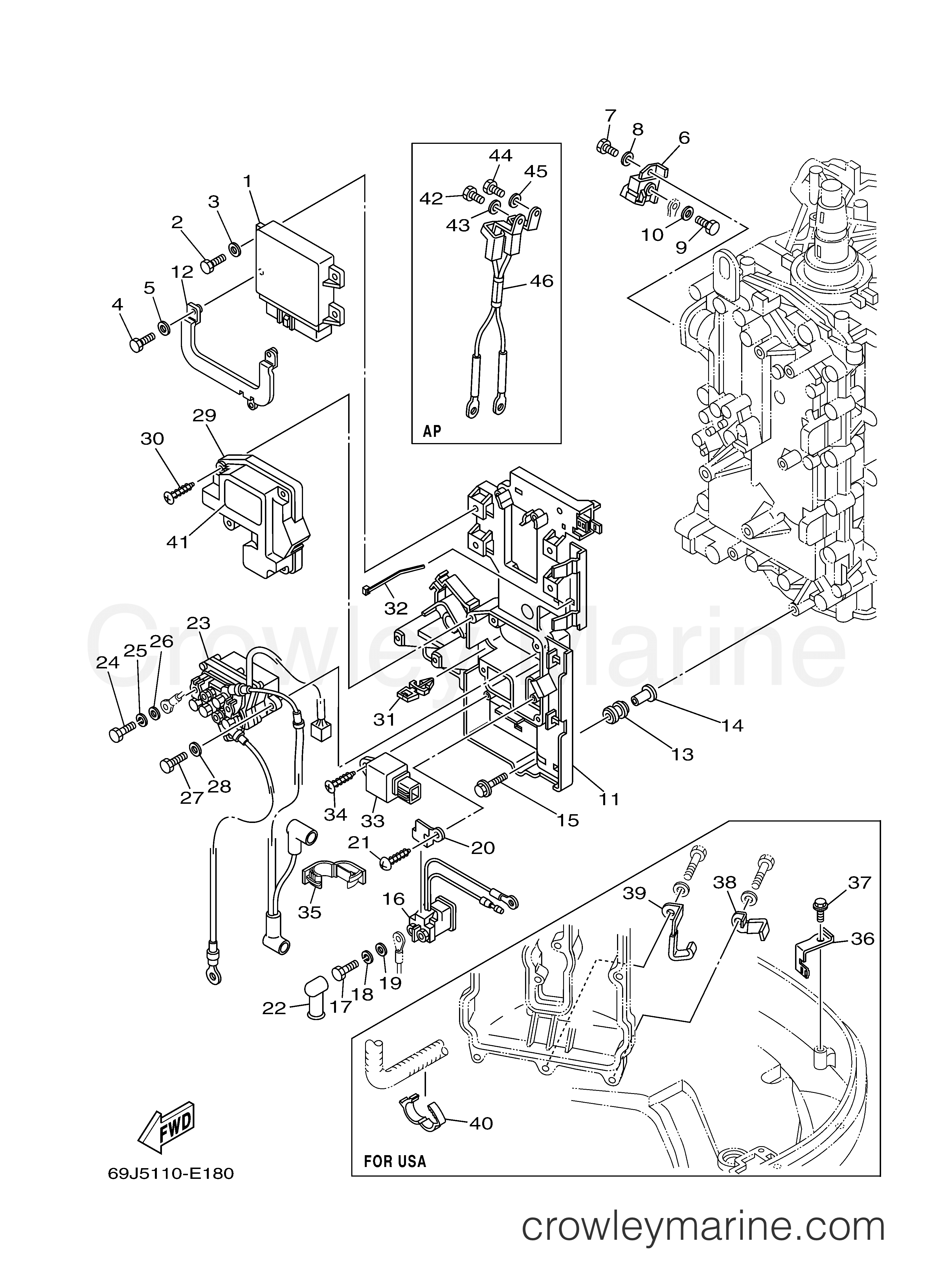 Yamaha Motors F225TUR - ELECTRICAL 2