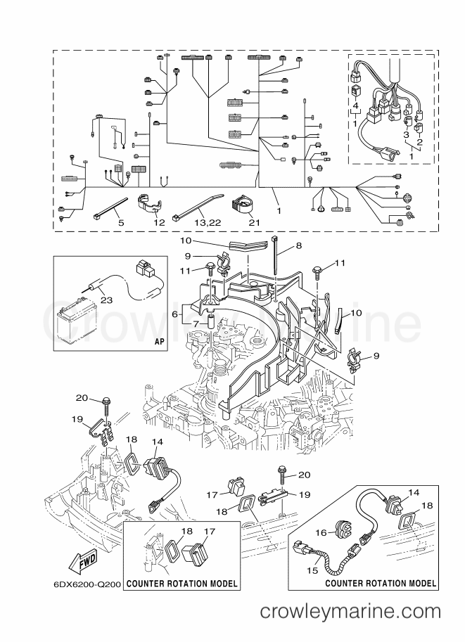 Yamaha Motors F250GETU (6DX6) [060] - ELECTRICAL 3