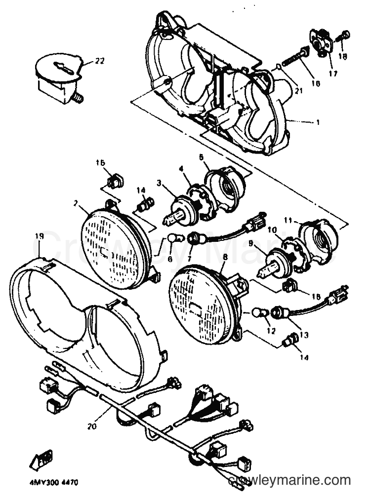 1996 Dirt Bike XTZ660 - XTZ660 (4MY3) [080] - ALTERNATE FOR ELECTRICAL