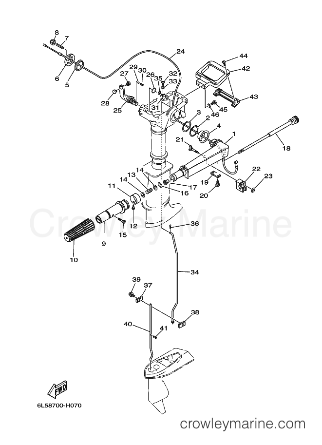 Yamaha Motors 3AMHS (6L5D) [040] - CONTROL