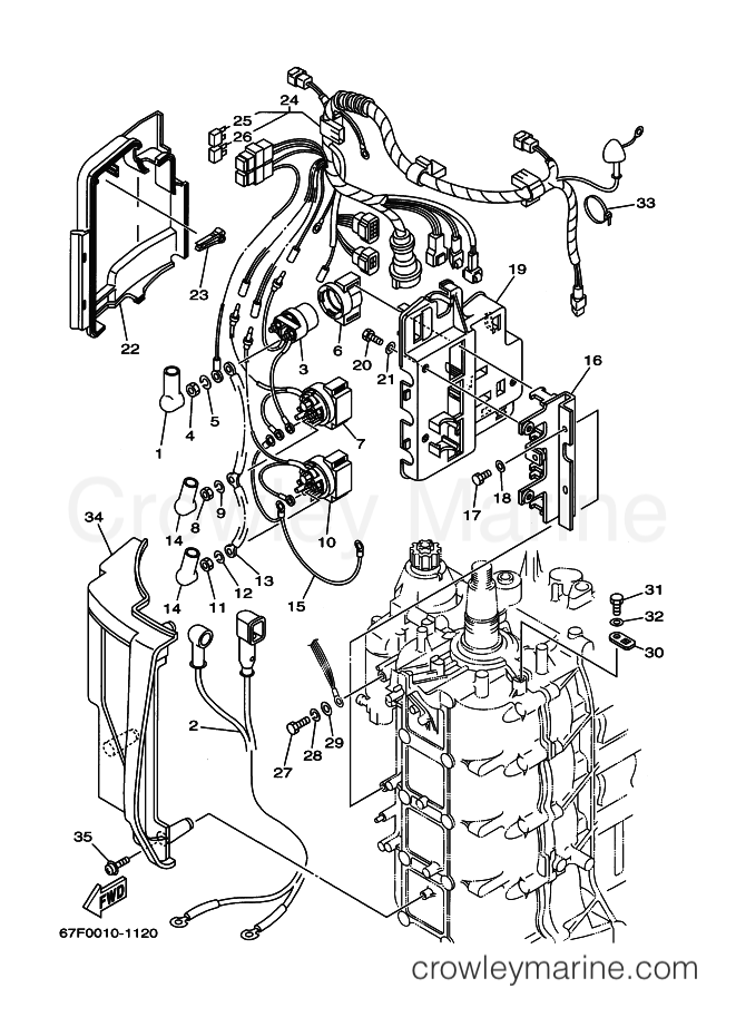 Yamaha Motors F100TRZ (67F0) [060] - ELECTRICAL 2