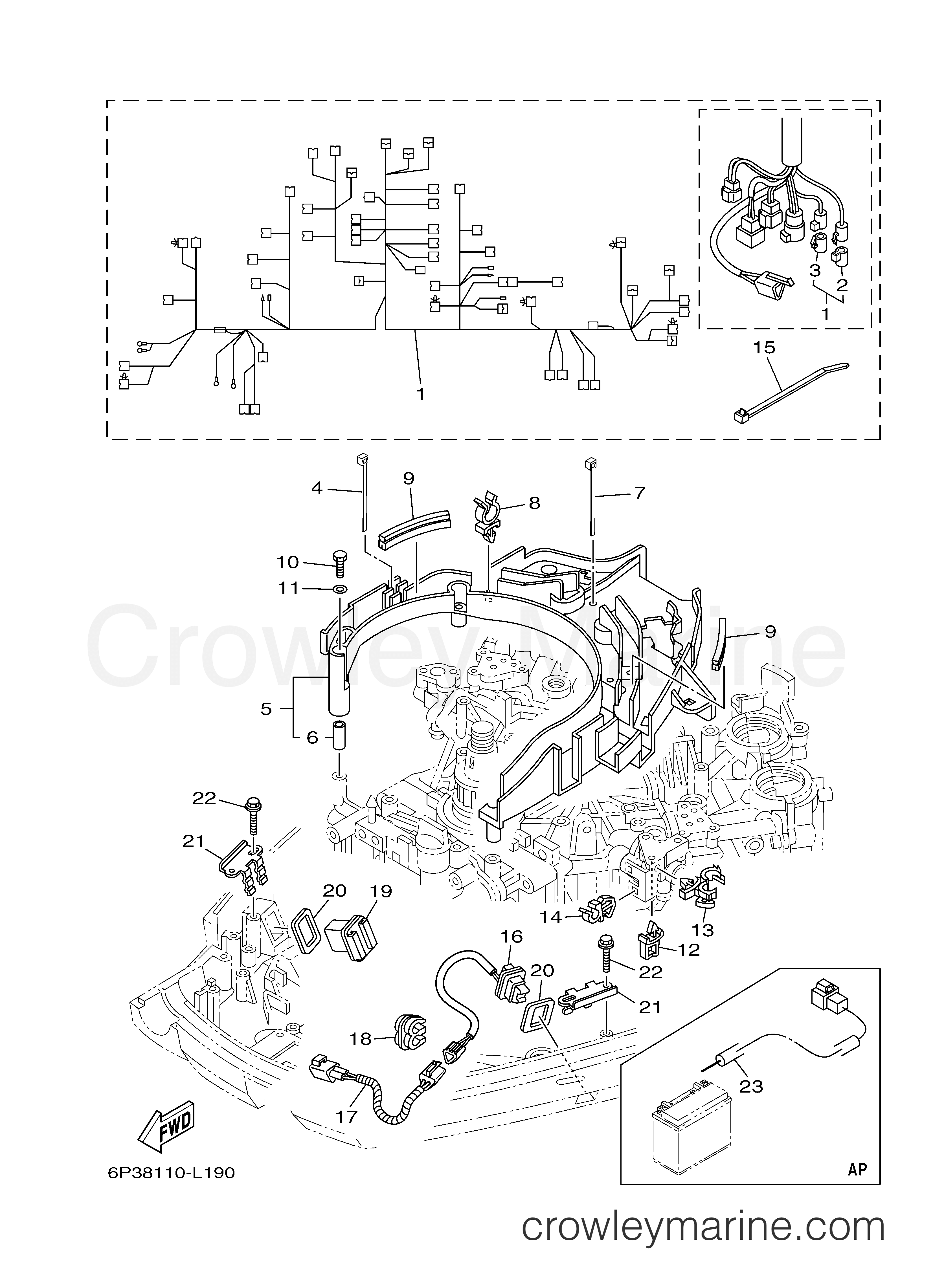 Yamaha Motors LF250UA - ELECTRICAL 3