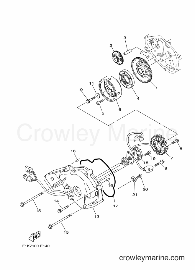 Yamaha Motors VX1100B (F2ND) [010] - GENERATOR