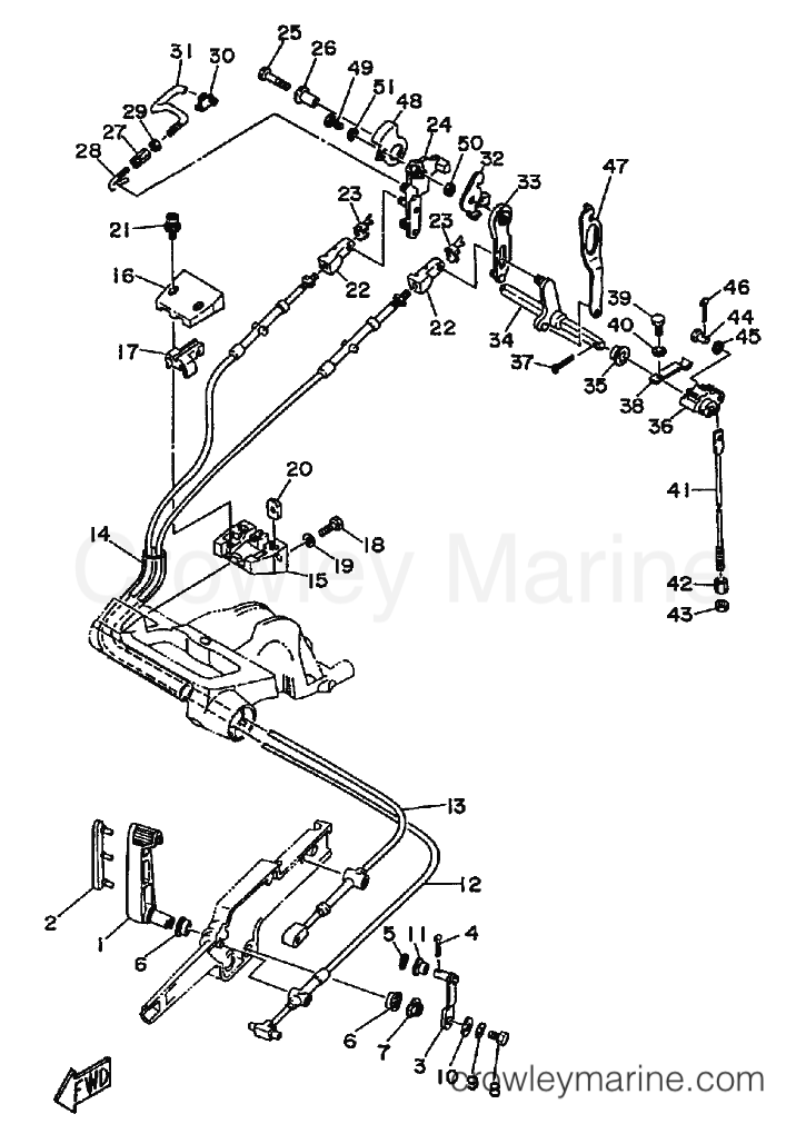 Yamaha Motors T9.9ELH (6G8) [130] - CONTROL