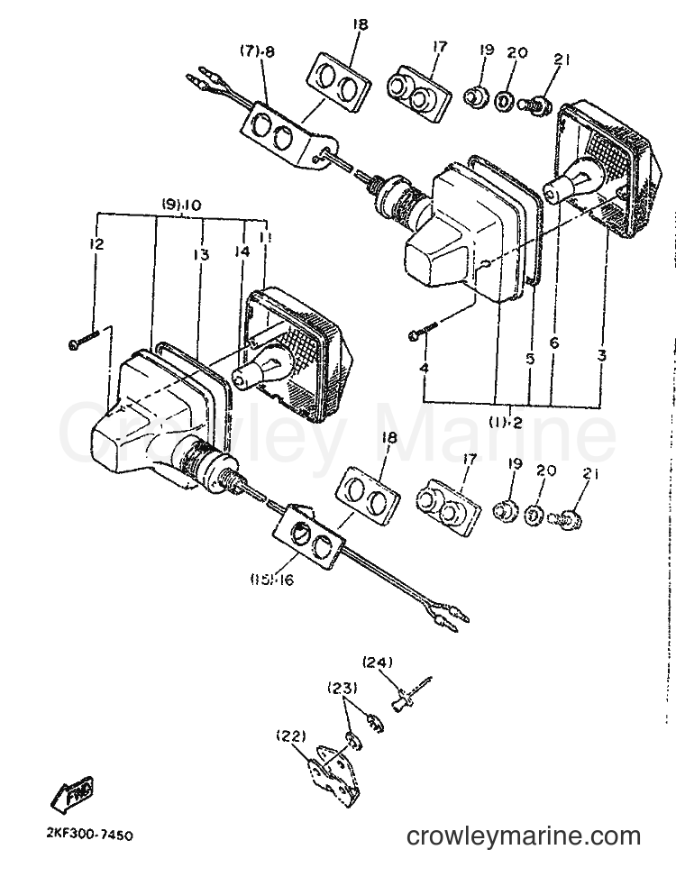 1987 Dirt Bike XT600 - XT600 (2KF) [999] - ELECTRICAL