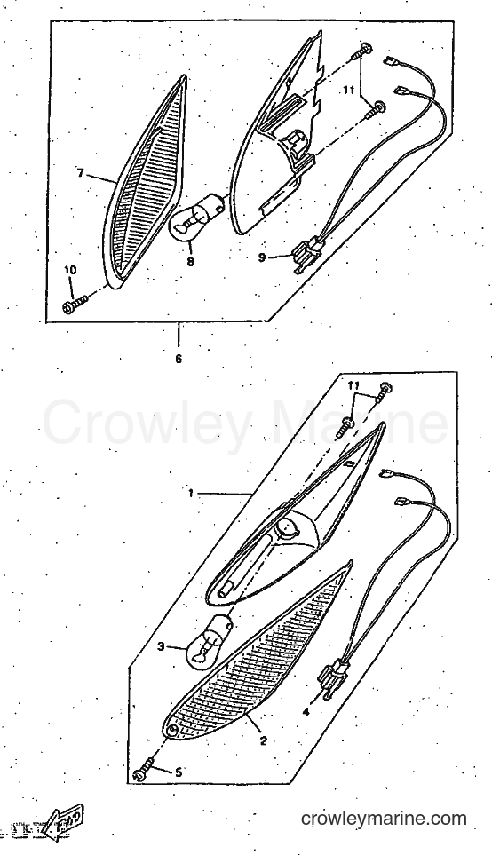 1997 Scooter CW50RS - CW50RS (4TDB) [999] - FLASHER LIGHT