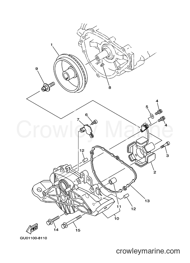 Yamaha Motors JET FOR XA800 (67A1) [01A] - GENERATOR