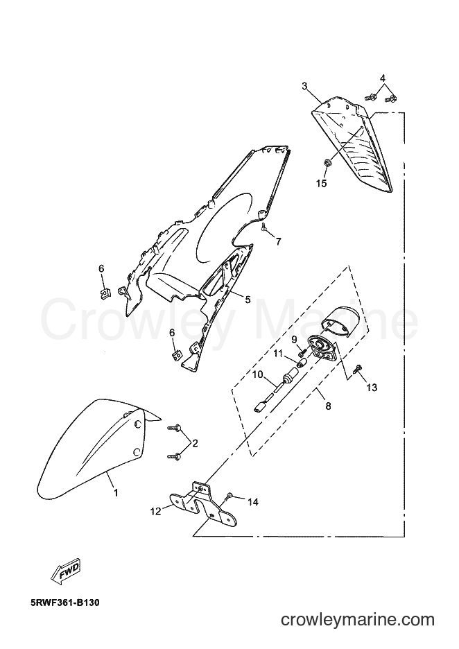 Yamaha Motors CS50Z (5RWF) [010] - FENDER