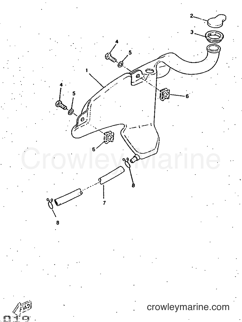 1997 Scooter CW50RS - CW50RS (4YA2) [999] - OIL TANK