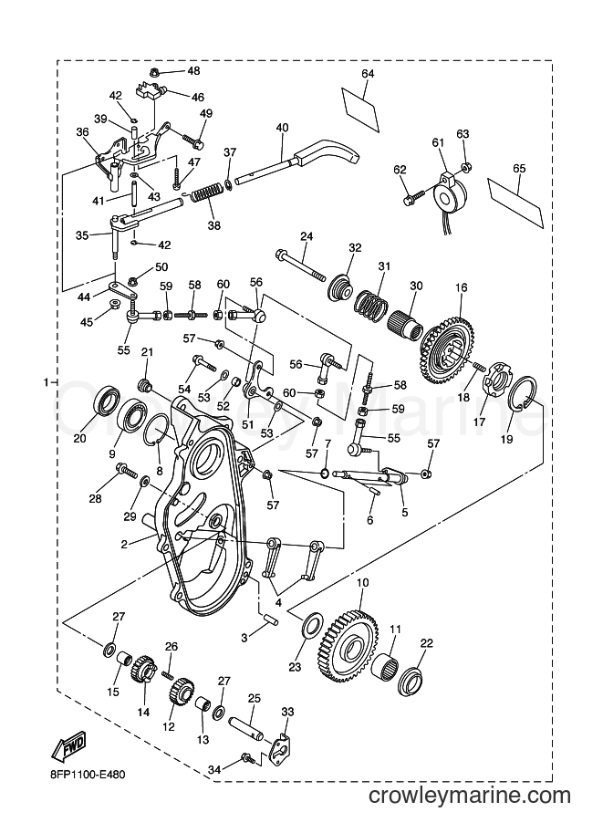 2007 Snowmobile RX10M - RX10M (8FS4) [010] - ALTERNATE REVERSE GEAR KIT