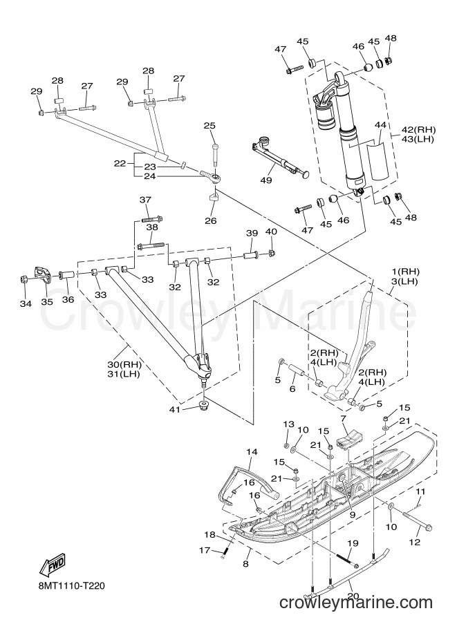 Yamaha Motors SRS10ML53 (8MS2) [010] - SKI