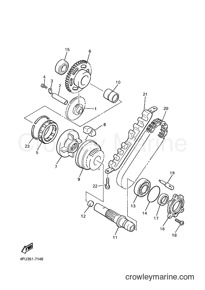 2004 Street Bike XJR1300 - XJR1300 (5WM7) [070] - STARTER