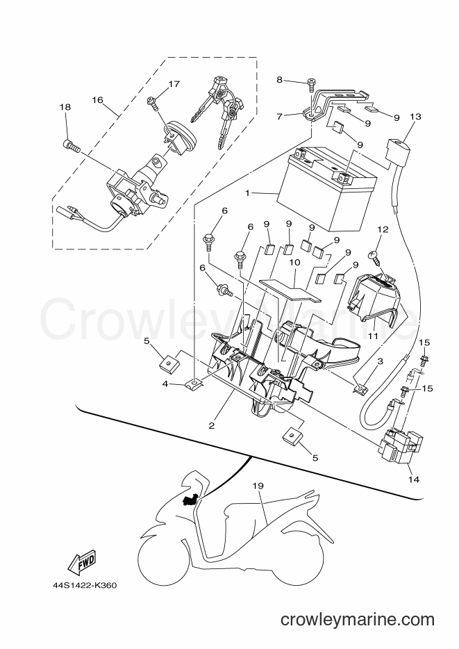 Yamaha Motors AL125C (44S2) [010] - ELECTRICAL 1
