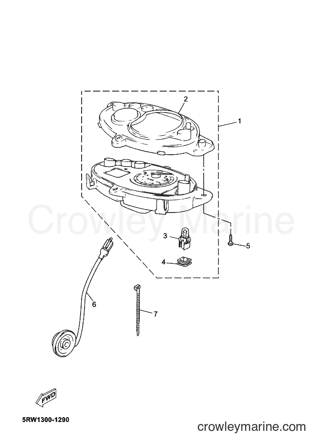 Yamaha Motors CS50 (5RW8) [020] - METER