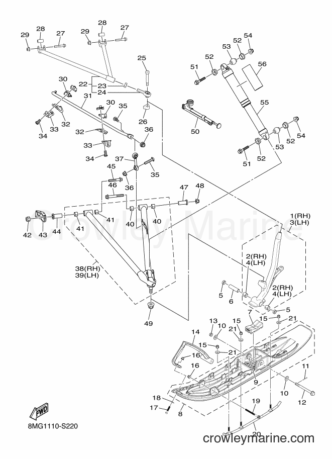 2017 Snowmobile SRS10BS53 - SRS10BS53 (8MG2) [010] - SKI