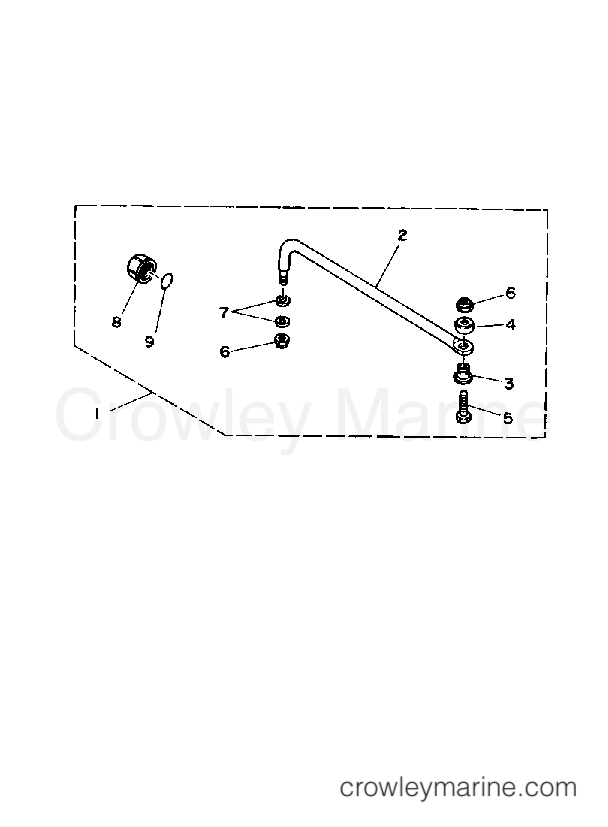 Yamaha Motors PROV150LD - STEERING GUIDE ATTACHMENT