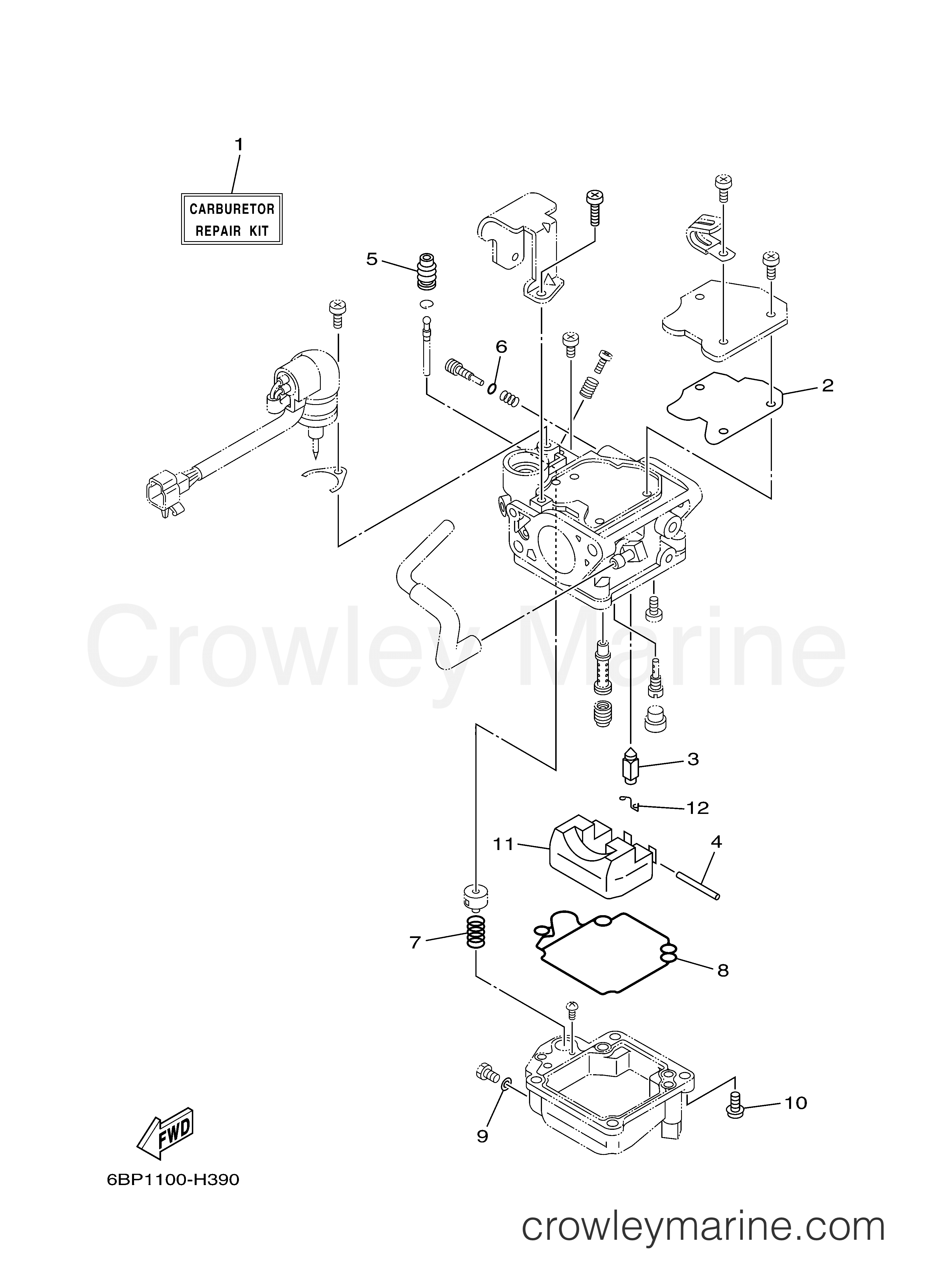Yamaha Motors F25LEHB - REPAIR KIT 2