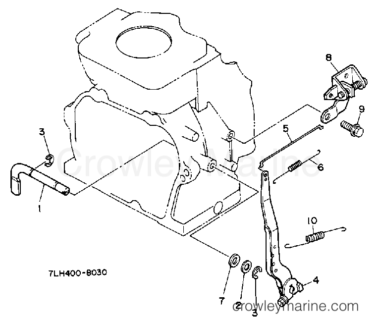 Yamaha Motors EF1600 - GOVERNOR