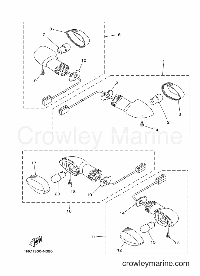 2014 Street Bike MT09A - MT09A (2DR1) [010] - FLASHER LIGHT