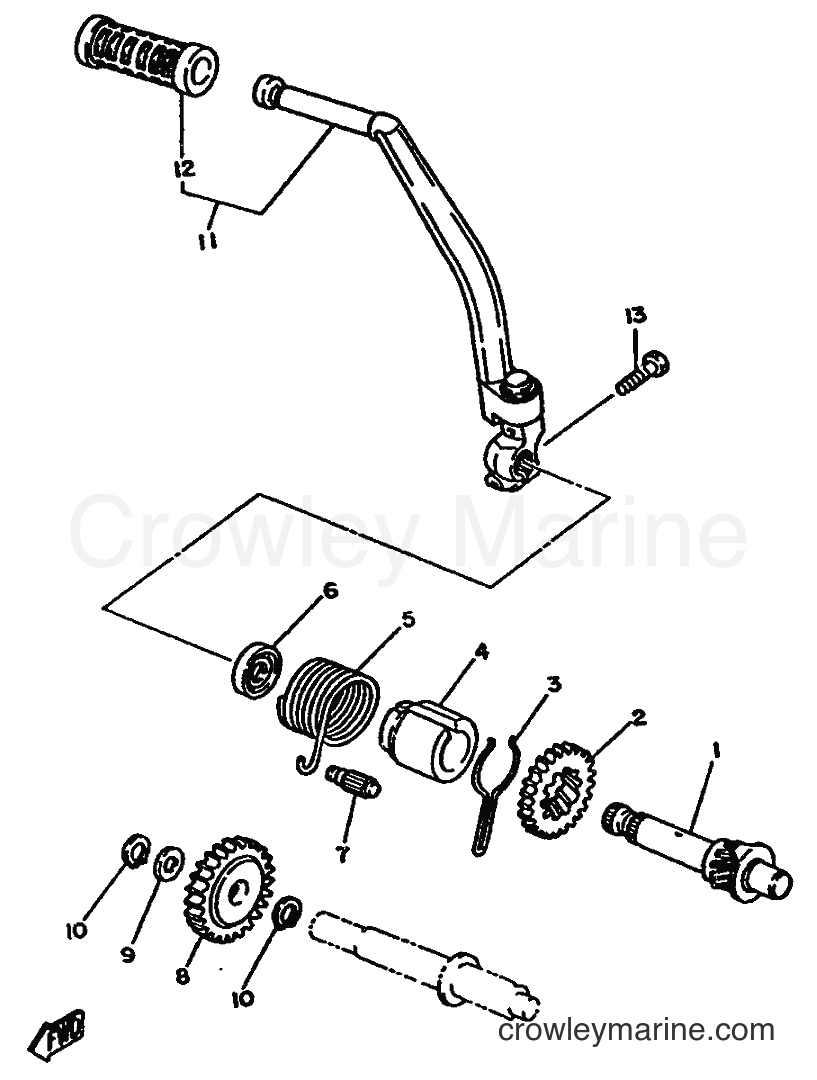 Yamaha Motors DT75 (2RY) [999] - STARTER