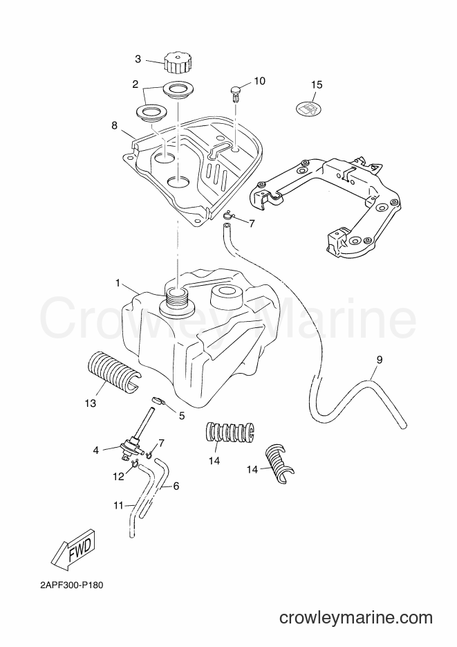2016 Scooter YN50 - YN50 (2APH) [030] - FUEL TANK