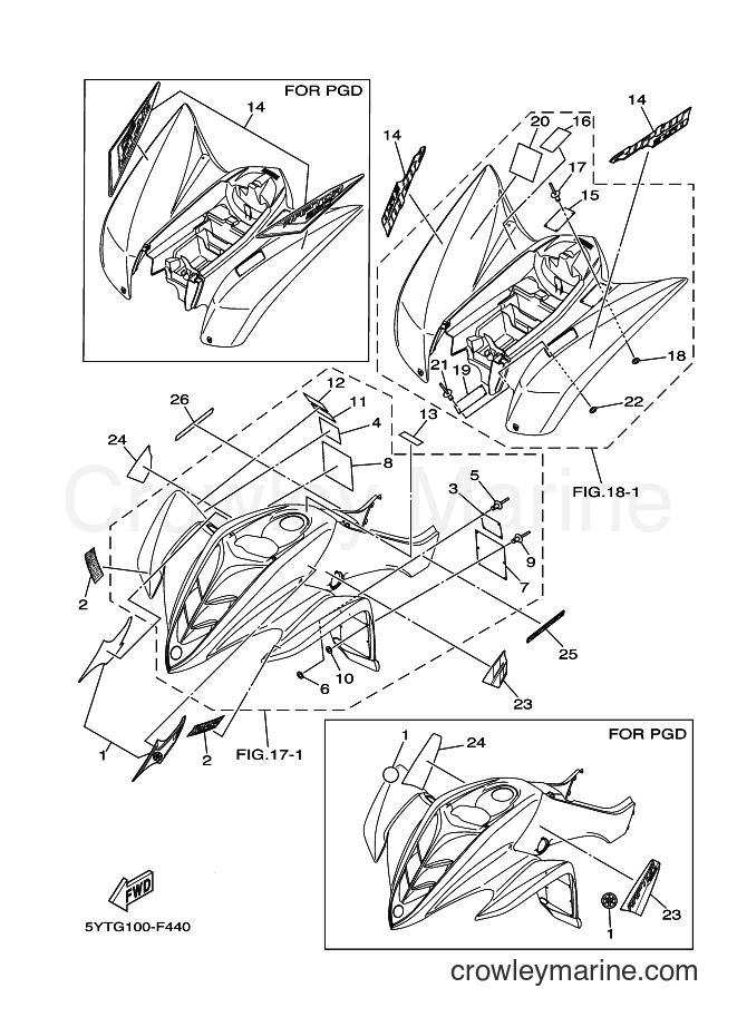 Yamaha Motors YFM350 (5YTH) [010] - EMBLEM & LABEL 2