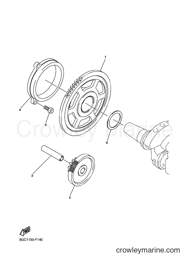 Yamaha Motors RT50 (8GP2) [010] - STARTER