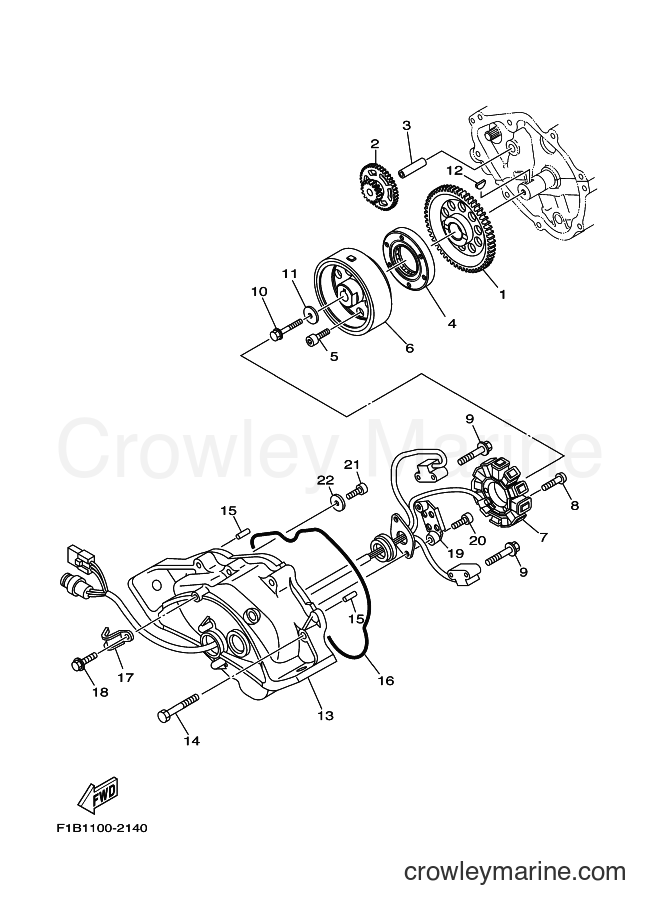 Yamaha Motors FX1000A-C (F1BD) [030] - GENERATOR