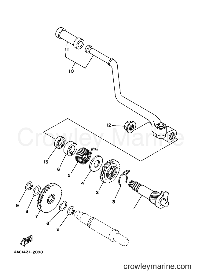 2000 Street Bike V120JR-S - V120JR-S (4MA5) [010] - STARTER