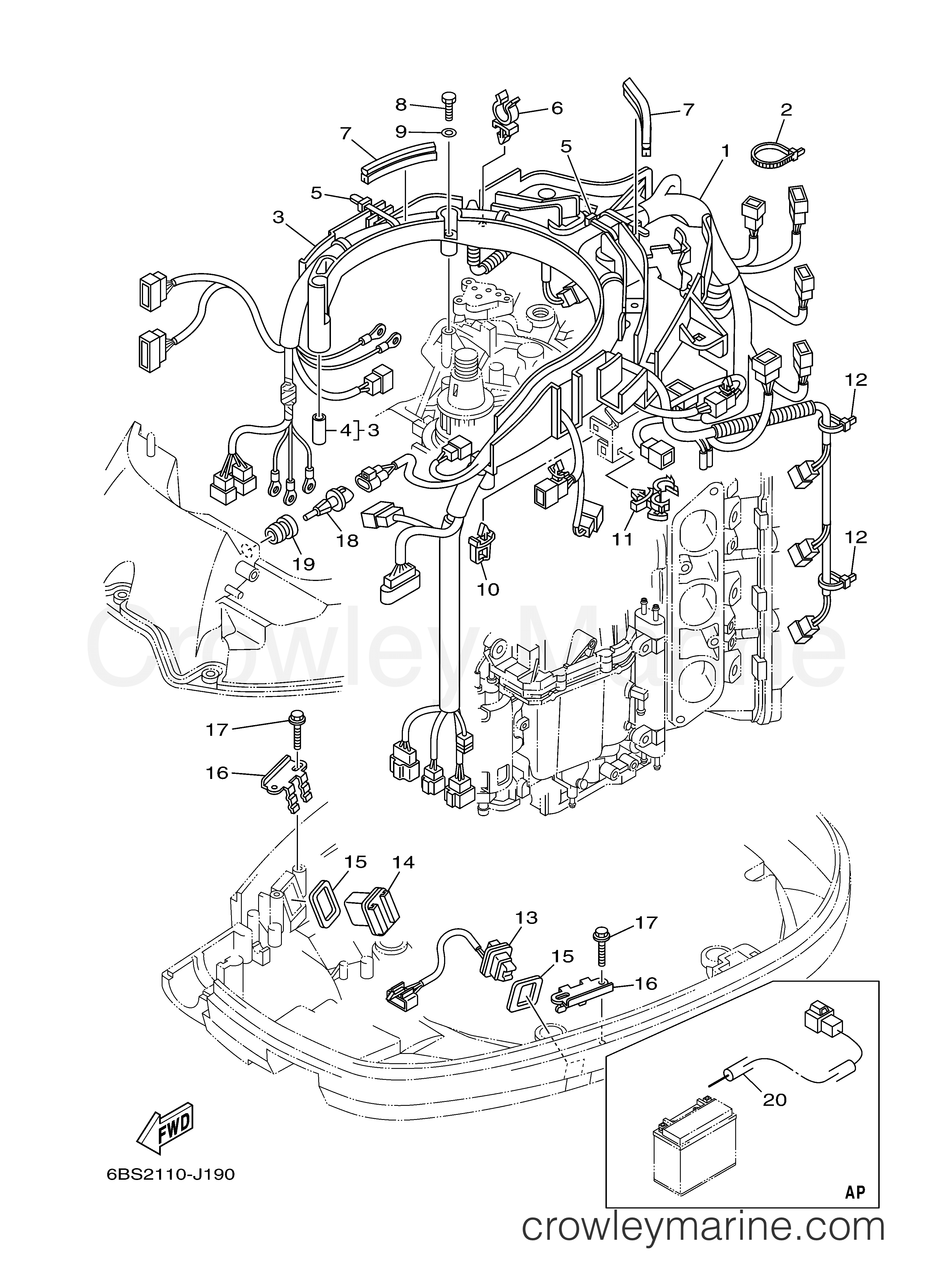 Yamaha Motors LF250BTUR - ELECTRICAL 3
