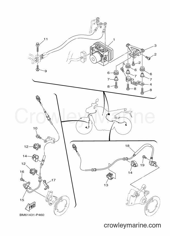 2015 Street Bike MT09A - MT09A (BM61) [010] - ELECTRICAL 3