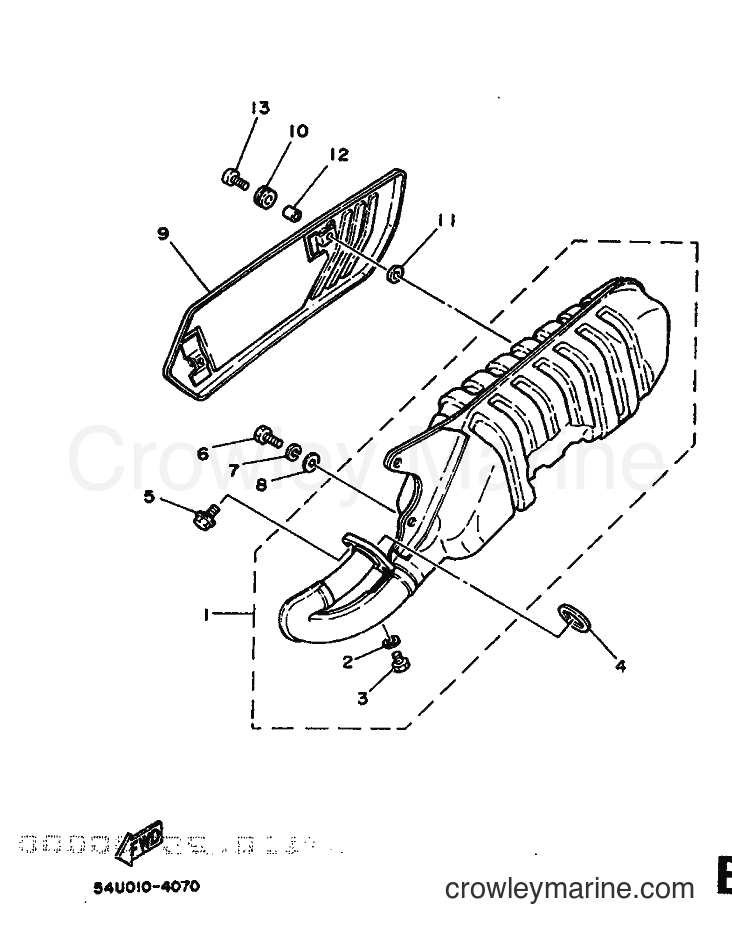 1989 Scooter CH50 - CH50 (3EC4) [999] - EXHAUST