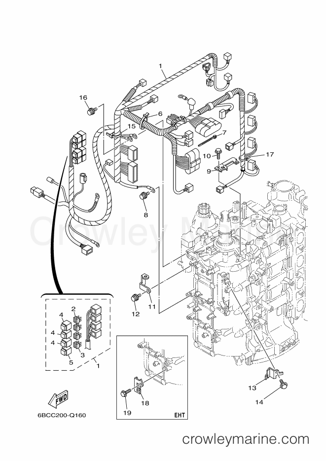 Yamaha Motors F75CEHDX (6BCC) [040] - ELECTRICAL 3