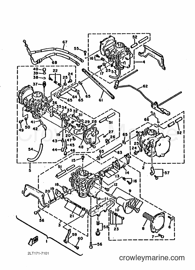 1988 Cruiser VMX12U - VMX12U (2LT0) [010] - CARBURETOR