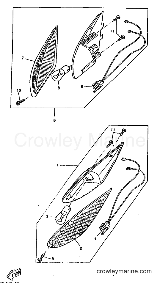 1998 Scooter CW50RSP - CW50RSP (5DX1) [010] - FLASHER LIGHT