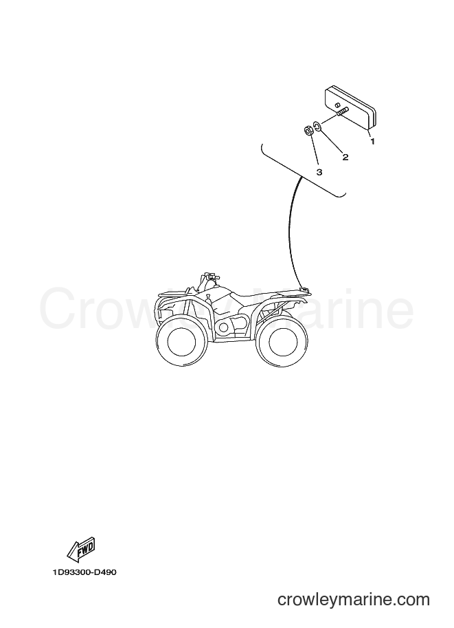 2015 ATV YFM450FWAD - YFM450FWAD (2LCA) [010] - ELECTRICAL 2