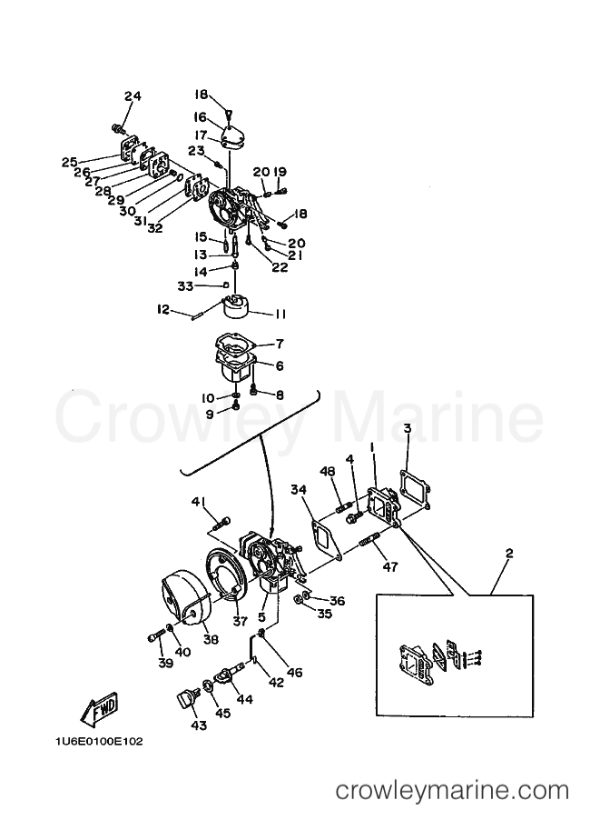 INTAKE - 1996 International 4hp 4AC (6E0) [030] | Crowley Marine